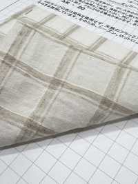 AZUMADAKI-120 Proceso De Cocción Oriental Con Cuadros Dobby De Algodón Orgánico[Fabrica Textil] Textiles Komatsuwa Foto secundaria