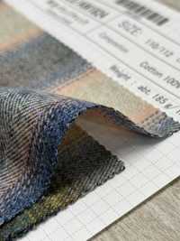 AW1824 Cuadros Melange Retorcidos[Fabrica Textil] SHIBAYA Subfoto