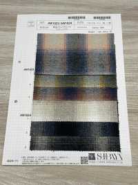 AW1824 Cuadros Melange Retorcidos[Fabrica Textil] SHIBAYA Subfoto