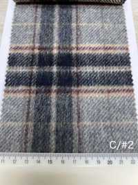 85352 Re WOOL Chambray Shaggy Check[Fabrica Textil] Parika Más fotos