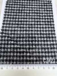 85352 Re WOOL Chambray Shaggy Check[Fabrica Textil] Parika Más fotos