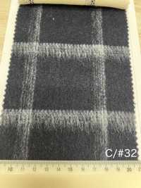 85352 Re WOOL Chambray Shaggy Check[Fabrica Textil] Parika Más fotos