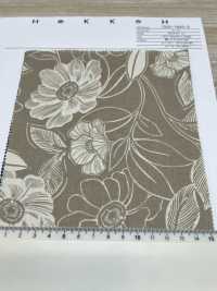 7025-1820-2 30CRW Viyella De Un Solo Color, Flor Mediana[Fabrica Textil] HOKKOH Foto secundaria