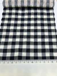 OSK-1000-1 T/C Seersucker Cuadros Gingham[Fabrica Textil] HOKKOH Foto secundaria