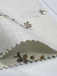 8025-1790-1 Sábanas De Lino Loomstate Con Flores Bordadas[Fabrica Textil] HOKKOH Subfoto