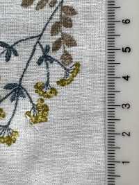8025-1790-1 Sábanas De Lino Loomstate Con Flores Bordadas[Fabrica Textil] HOKKOH Subfoto