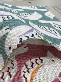 850508 SEVENBERRY® Pájaros Del Amor Parecidos Al Lino[Fabrica Textil] VANCET Subfoto