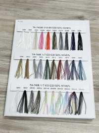 TA-7406 Hilo De Cinta De Hilo De Fantasía[Cordón De Cinta De Cinta] UNITED RIBBONS Subfoto