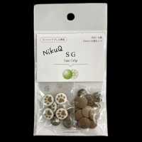 SGQ CL SG13mm NikuQ[Cierre A Presión/arandela Con Ojal] Kajitec Subfoto