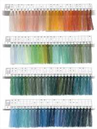 TSP-SAMPLE Tarjeta De Muestra De Hilo Hilado Gunze Armas Subfoto