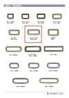 30-406 Anilla rectangular 30 mm