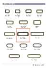 40-800 Anillo rectangular grueso de 40 mm