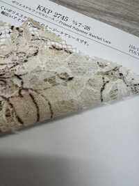 KKP2745-D7-28 Encaje Raschel De Poliéster Con Estampado Multicolor[Fabrica Textil] Uni Textile(Estudio Komon) Subfoto