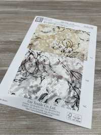 KKP2745-D7-28 Encaje Raschel De Poliéster Con Estampado Multicolor[Fabrica Textil] Uni Textile(Estudio Komon) Subfoto