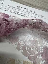 KKP2745-D7-83 Estampado Multicolor De Encaje Raschel De Poliéster[Fabrica Textil] Uni Textile(Estudio Komon) Subfoto