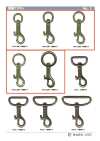 TRIGGER-SNAP-HOOK-6 Mosquetón pequeño de gatillo con cabeza redonda
