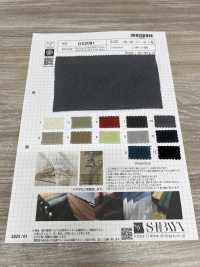 OS2081 Taladro De Lino Y Algodón Secado Al Sol Y Acabado Lavado[Fabrica Textil] SHIBAYA Subfoto