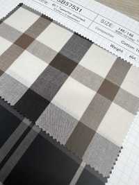 SB57531 Mini Cheque De Tela Para Máquina De Escribir 60/1[Fabrica Textil] SHIBAYA Subfoto