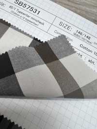 SB57531 Mini Cheque De Tela Para Máquina De Escribir 60/1[Fabrica Textil] SHIBAYA Subfoto