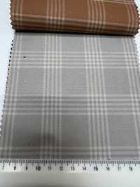 4SG002(2) Algodón Cepillado A Cuadros Peludo[Fabrica Textil] Chambray Subfoto