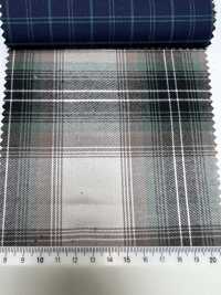 4SG002(2) Algodón Cepillado A Cuadros Peludo[Fabrica Textil] Chambray Subfoto