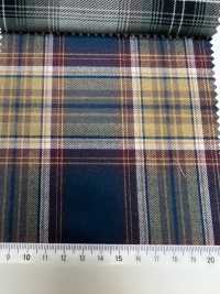 4SG002(2) Algodón Cepillado A Cuadros Peludo[Fabrica Textil] Chambray Subfoto