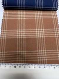 4SG002(2) Algodón Cepillado A Cuadros Peludo[Fabrica Textil] Chambray Subfoto