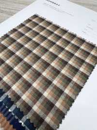 4SG002(2) Algodón Cepillado A Cuadros Peludo[Fabrica Textil] Chambray Subfoto