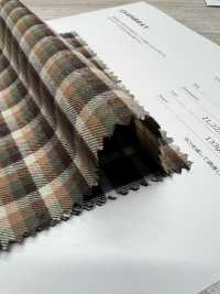 4SG002(2) Algodón Cepillado A Cuadros Peludo[Fabrica Textil] Chambray Subfoto