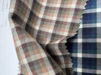 4SG002(2) Algodón Cepillado A Cuadros Peludo[Fabrica Textil] Chambray Subfoto