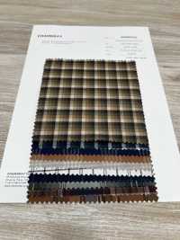 4SG002(2) Algodón Cepillado A Cuadros Peludo[Fabrica Textil] Chambray Subfoto