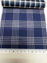 4SG002(2) Algodón Cepillado A Cuadros Peludo[Fabrica Textil] Chambray Subfoto