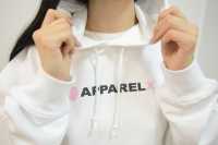 AXP6001-01 Sudadera Con Capucha Y Estampado Original De 10 Oz (Forro De Pelo)[Productos De Ropa] Okura Shoji Subfoto