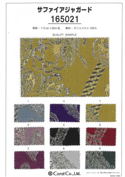 165021 Jacquard zafiro