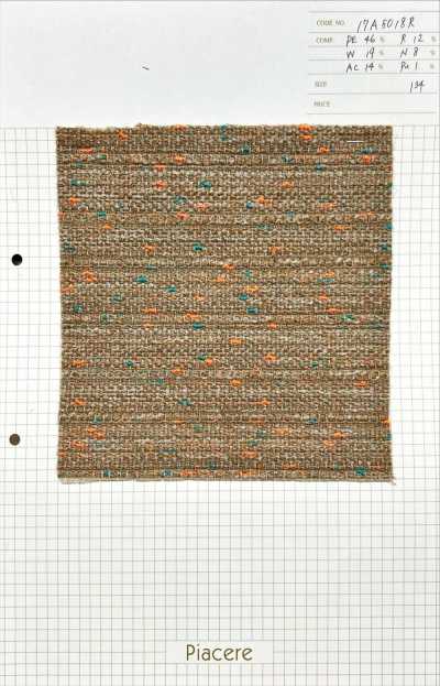 17A5018R Tweed de nudos de color