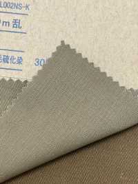 HSL002NS-K Chino De Alto Conteo, Finamente Afelpado, Teñido Con Azufre[Fabrica Textil] Corporación Ryoyu Subfoto