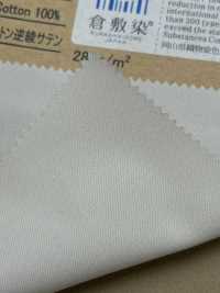 OGMN20MP Satén De Sarga Invertida De Algodón Orgánico[Fabrica Textil] Corporación Ryoyu Subfoto