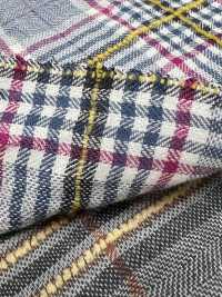 14416 Fuwa. Hilo De Mohair De Espiga Fruncido De Algodón A Cuadros[Fabrica Textil] SUNWELL Subfoto