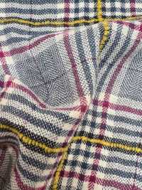14416 Fuwa. Hilo De Mohair De Espiga Fruncido De Algodón A Cuadros[Fabrica Textil] SUNWELL Subfoto