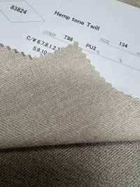 83824 Sarga En Tono Cáñamo[Fabrica Textil] Parika Subfoto