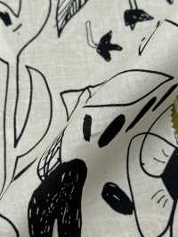 7025-1610-10 60 Flores De Doodle De Césped[Fabrica Textil] HOKKOH Subfoto