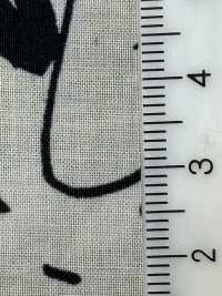 7025-1610-10 60 Flores De Doodle De Césped[Fabrica Textil] HOKKOH Subfoto