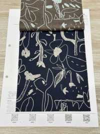7025-1610-10 60 Flores De Doodle De Césped[Fabrica Textil] HOKKOH Subfoto