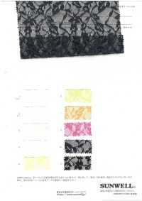 41694 Encaje De Tul De Poliéster[Fabrica Textil] SUNWELL Subfoto