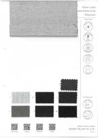 16414 Chambray Con Forro Peludo Estilo Denim Con Propiedades Que Absorben La Humedad Y Generan Calor.[Fabrica Textil] SASAKISELLM Subfoto