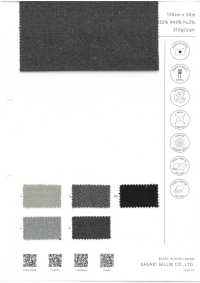 16418 Tweed Monocromático Difuso De Vellón[Fabrica Textil] SASAKISELLM Subfoto