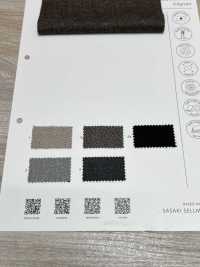 16418 Tweed Monocromático Difuso De Vellón[Fabrica Textil] SASAKISELLM Subfoto