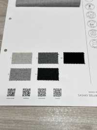 10-3 Celish 40/2 Chambray Peludo De Doble Cara[Fabrica Textil] SASAKISELLM Subfoto