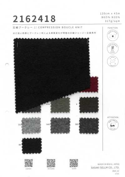 2162418 Bouclé compactado