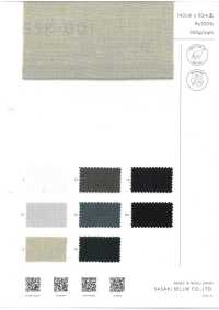 SSK-001 Dobby Especial Similar Al Lino[Fabrica Textil] SASAKISELLM Subfoto